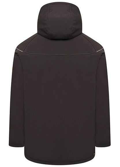 Jcb Workwear Trade Hooded Softshell Jacket D Ml - - Customisable Jacket