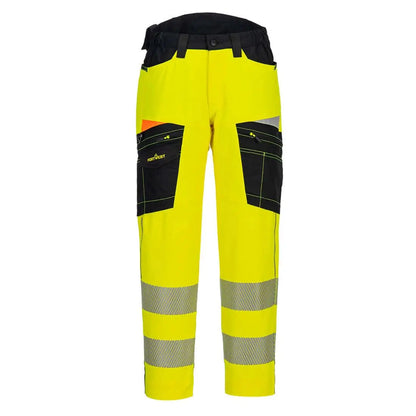Dx4 Hi Vis Service Trousers Dx453 - Yellow Black - Customisable Service Trousers