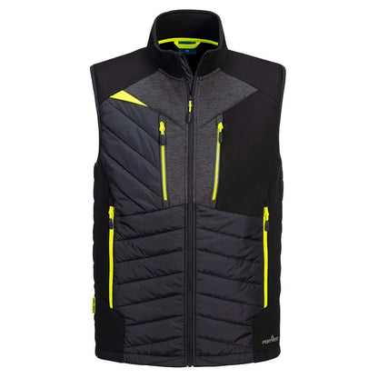 Dx4 Hybrid Baffle Gilet Dx470 - Black - Customisable Baffle Jackets