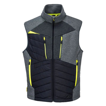Dx4 Hybrid Baffle Gilet Dx470 - Metal Grey - Customisable Baffle Jackets