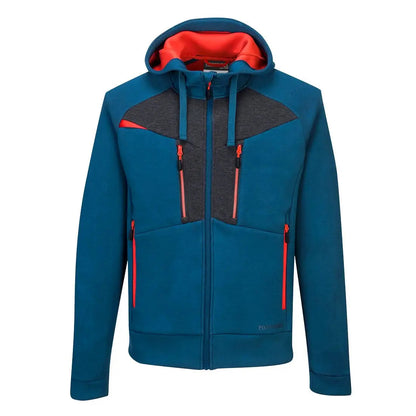 Dx4 Zipped Hoodie Dx472 - Metro Blue - Customisable Hoodies