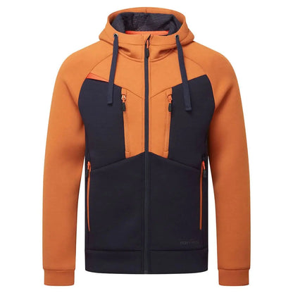 Dx4 Zipped Hoodie Dx472 - Rust - Customisable Hoodies