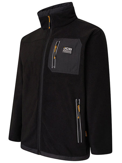 Jcb Workwear Trade Fleece Full Zip Dy2 Q - - Customisable Fleeces