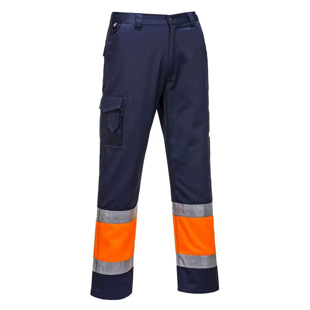 Hi Vis Contrast Class 1 Service Trousers - E049