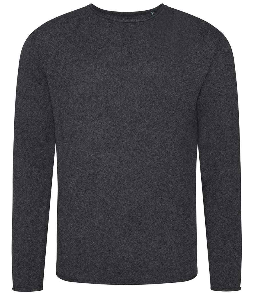 Unisex Arenal Sustainable Crew Neck Sweater - EA060 - Charcoal - Customisable Jumper