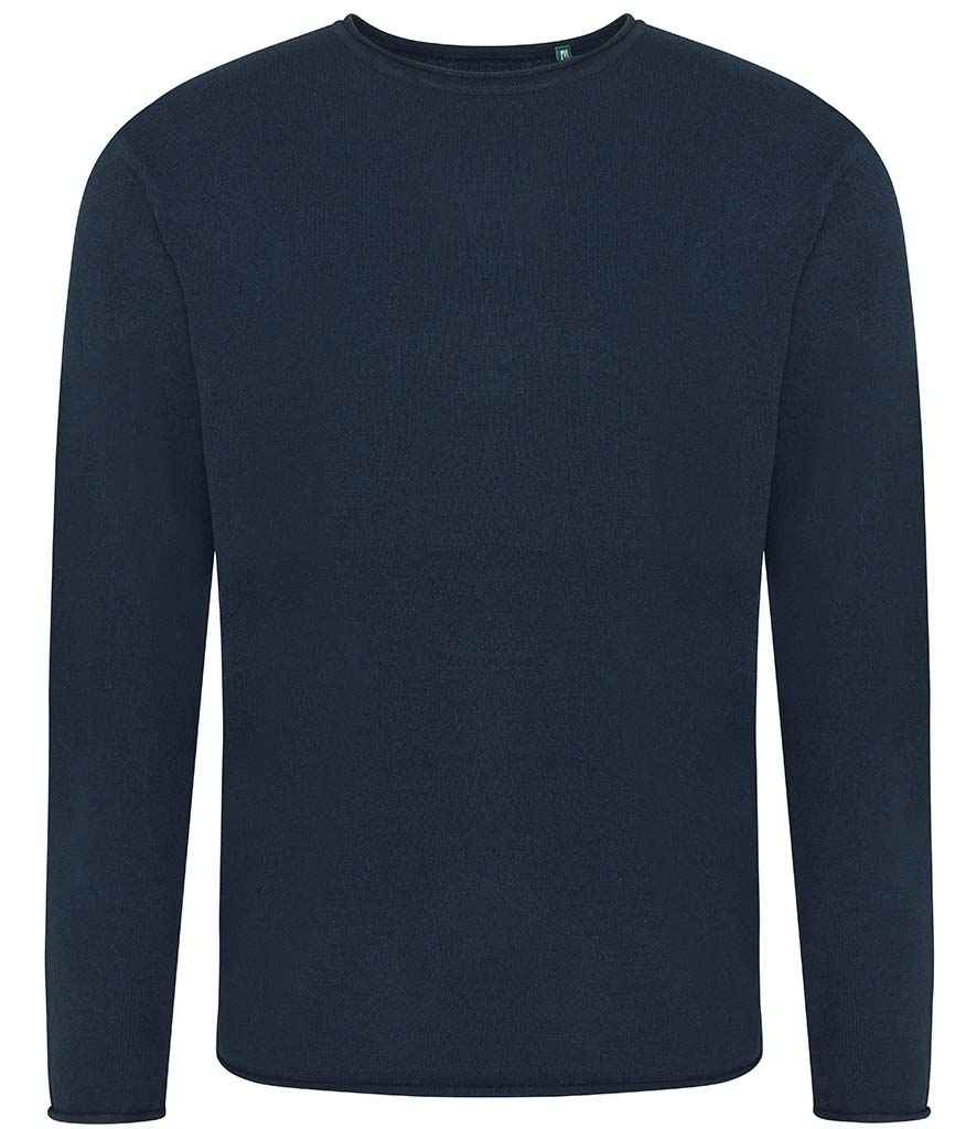 Unisex Arenal Sustainable Crew Neck Sweater - EA060 - Navy - Customisable Jumper