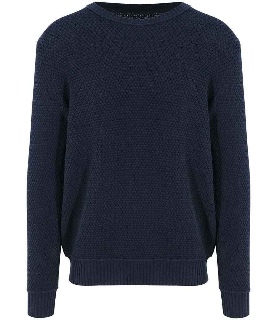 Unisex Taroko Sustainable Crew Neck Sweater - EA062 - Navy - Customisable Jumper