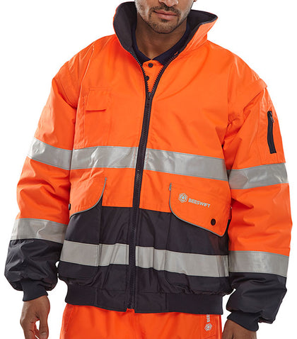 Orange / Navy