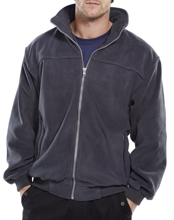 Beeswift Endeavour Fleece En30 - Grey - Customisable Fleeces