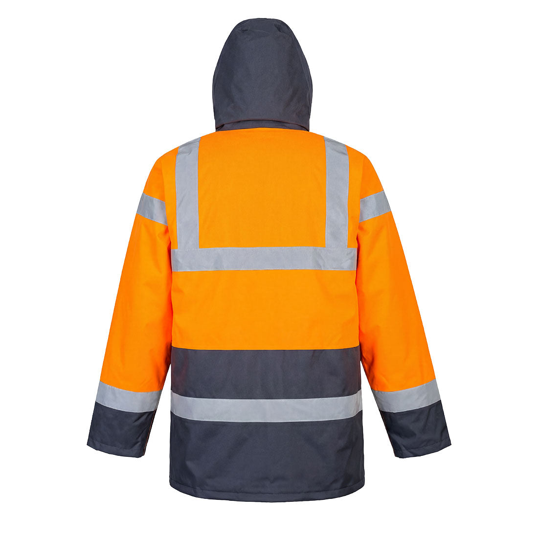 Es1 Essential Hi Vis Contrast Winter Traffic Jacket - ES466 - - Customisable Rain Jackets
