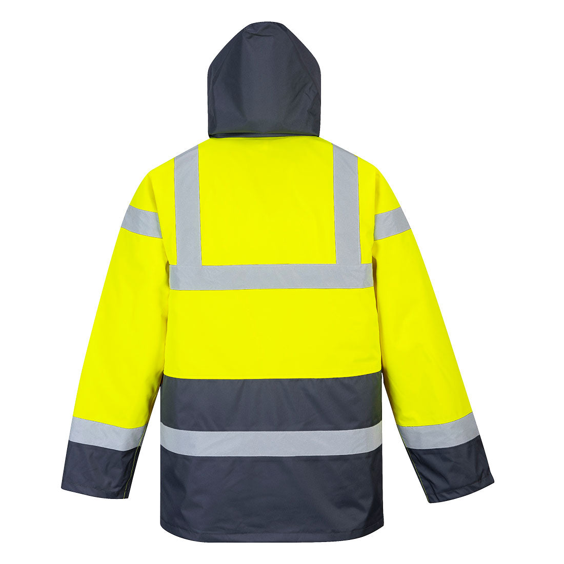 Es1 Essential Hi Vis Contrast Winter Traffic Jacket - ES466 - - Customisable Rain Jackets