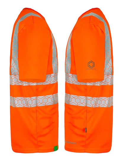 Envirowear Beeswift Envirowear Hi Vis Recyclable T Shirt Ewcts - - Customisable T-Shirt