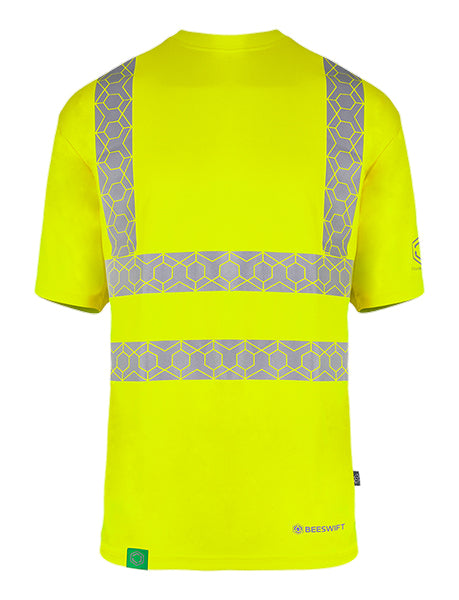 Envirowear Beeswift Envirowear Hi Vis Recyclable T Shirt Ewcts - - Customisable T-Shirt