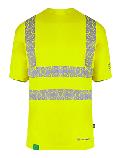 Envirowear Beeswift Envirowear Hi Vis Recyclable T Shirt Ewcts - - Customisable T-Shirt