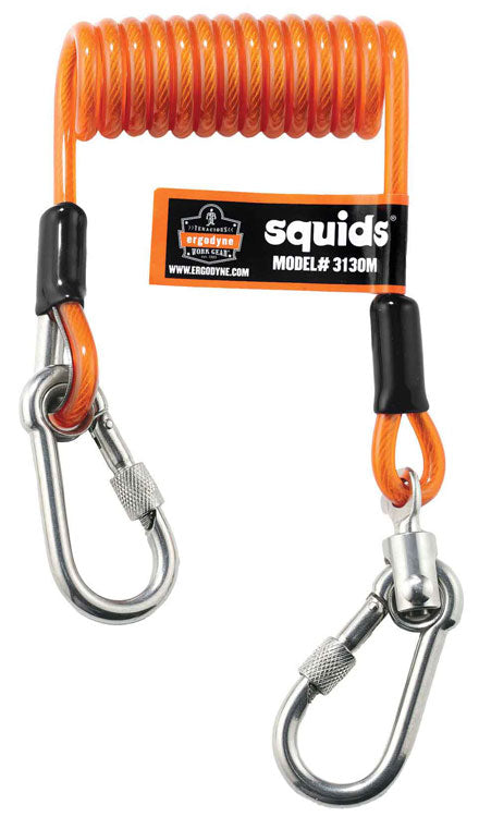 Ergodyne Coil Tool Lanyard Medium Ey3130 M - Orange M - Customisable Lanyards