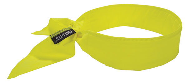 EVAPORATIVE COOLING BANDANA - Yellow - Customisable Miscellaneous