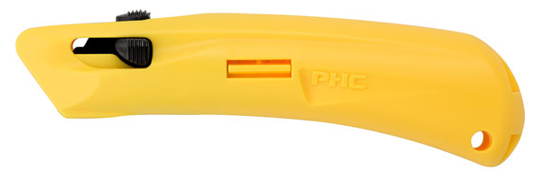 PHC Plastic Spring Back Safety Knife - - Customisable Cutters