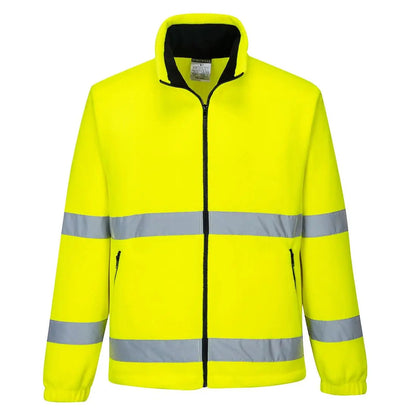 Hi Vis Essential Fleece F250 - Yellow - Customisable Fleeces