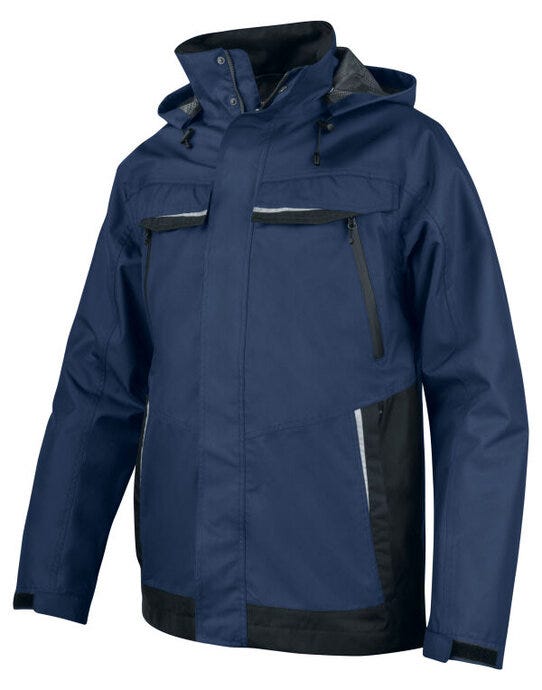 ProJob Workwear ProJob Prio 4441 Padded Functional Jkt - PJ644441 - Navy - Customisable MENS OUTER JACKETS