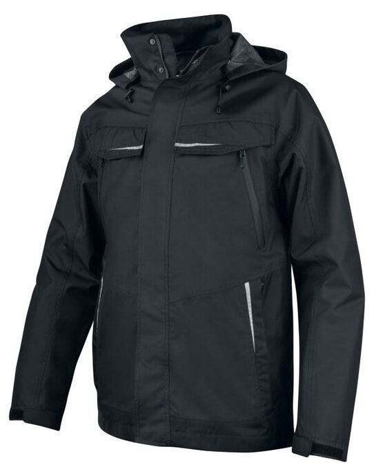 ProJob Workwear ProJob Prio 4441 Padded Functional Jkt - PJ644441 - Black - Customisable MENS OUTER JACKETS