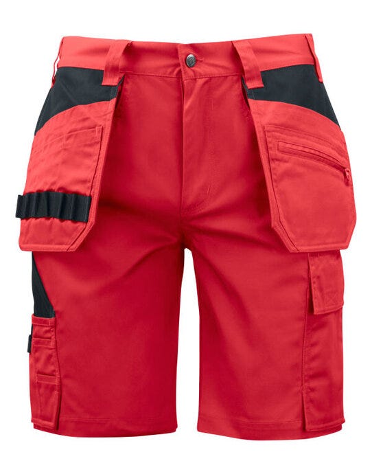 ProJob Workwear ProJob Prio Trade Holster Shorts - PJ645535 - Red - Customisable Mens Shorts