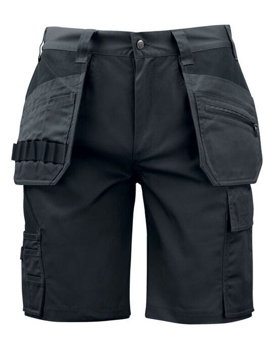 ProJob Workwear ProJob Prio Trade Holster Shorts - PJ645535 - Black - Customisable Mens Shorts