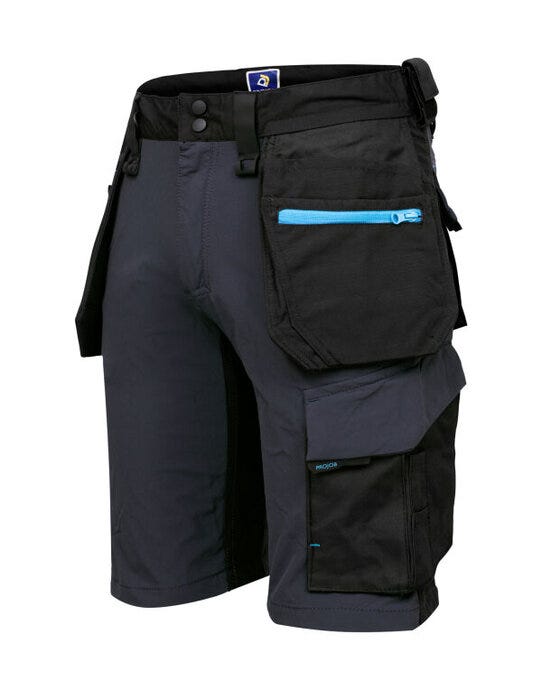 ProJob Workwear ProJob Stretch Holster Shorts - PJ645562 - Navy - Customisable Mens Shorts
