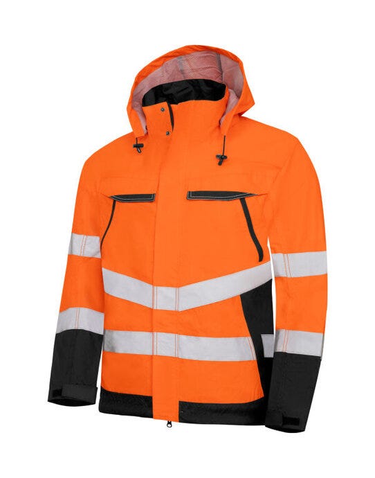 ProJob Workwear ProJob Prio 6440 Class 3 Functional Jkt - PJ646440 - Orange Black - Customisable Hi Vis Workwear