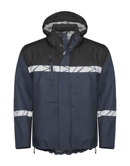 ProJob Workwear ProJob Progression 7414 Shell Jacket - PJ647414 - Navy Black - Customisable MENS OUTER JACKETS