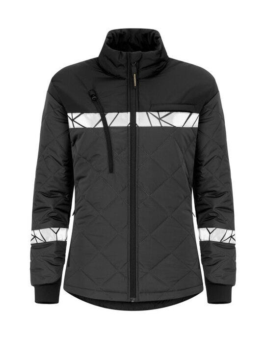 ProJob Workwear ProJob Progression 7421 Ladies LW Jacket - PJ647421 - Grey Black - Customisable Ladies Jackets