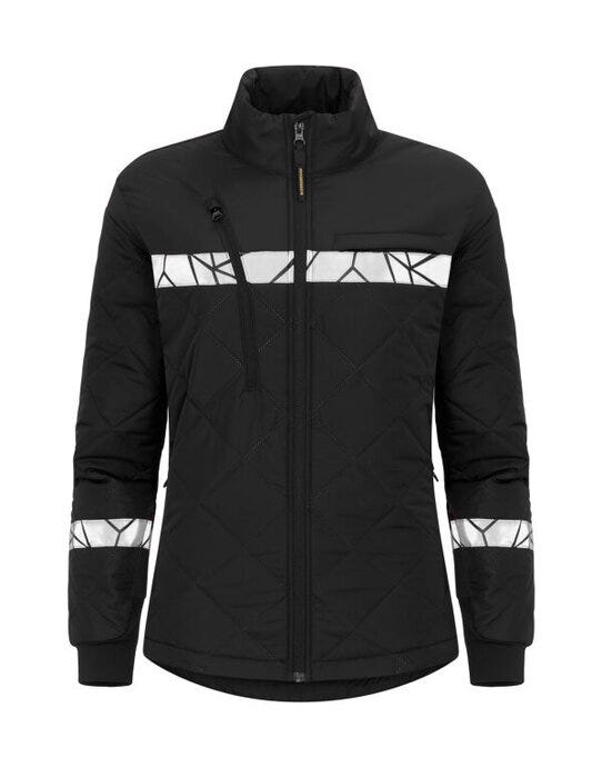 ProJob Workwear ProJob Progression 7421 Ladies LW Jacket - PJ647421 - Black Black - Customisable Ladies Jackets