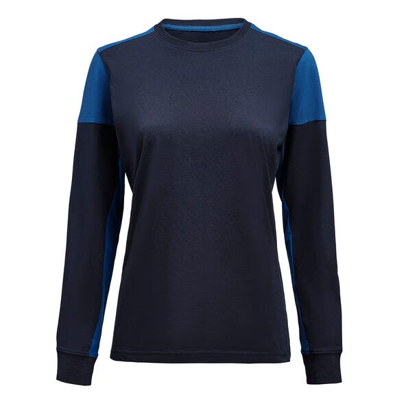 Printer Prime Ladies Long Sleeve T-Shirt - PP2264037 - Navy Cobalt - Customisable LADIES LONG SLEEVE T-SHIRTS