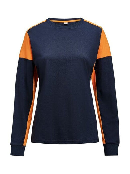 Navy/Neon Orange
