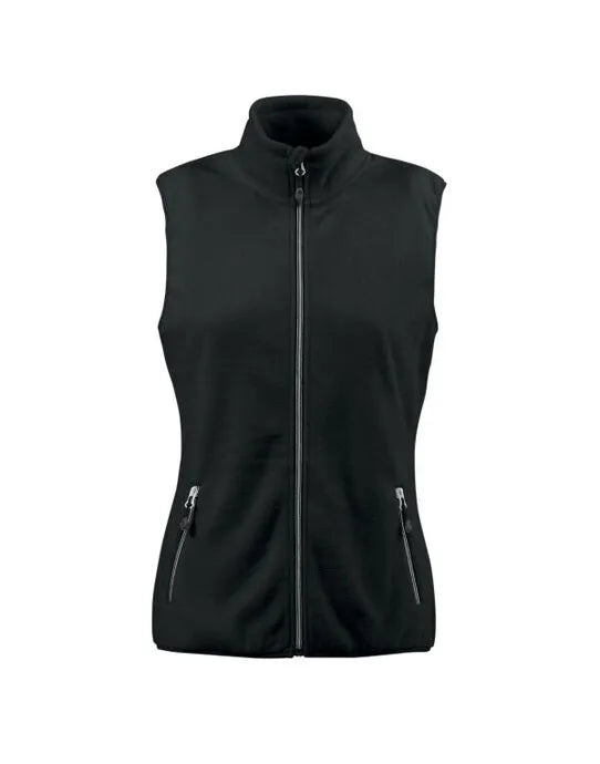 Printer Red Ladies Sideflip Fleece Vest pr2261507 - - Customisable Outerwear