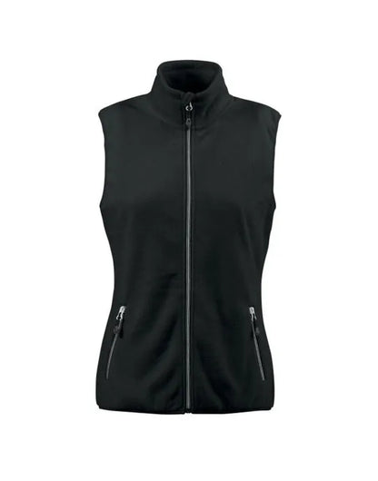 Printer Red Ladies Sideflip Fleece Vest pr2261507 - - Customisable Outerwear