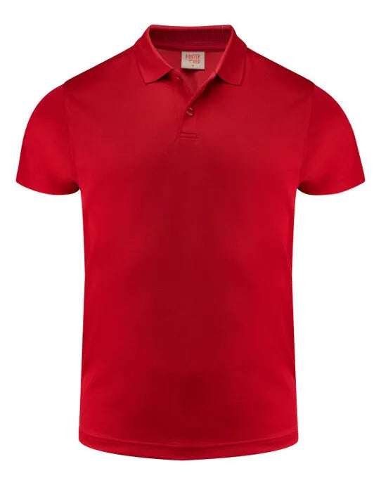 Printer Red Smash Polo Shirt PR2265028 - - Customisable Polos