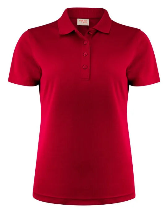 Printer Red Ladies Smash Polo Shirt PR2265029 - - Customisable Polos