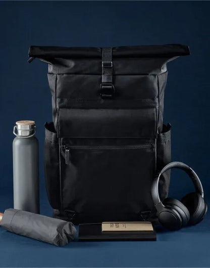 Quadra Axis Roll Top Backpack qd275 - - Customisable Bags