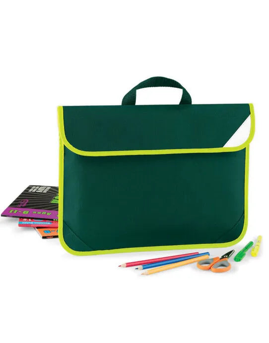 Quadra Enhanced Viz Book Bag qd452 - - Customisable Bags