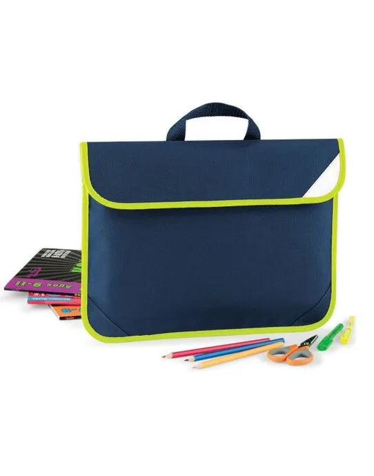 Quadra Enhanced Viz Book Bag qd452 - - Customisable Bags