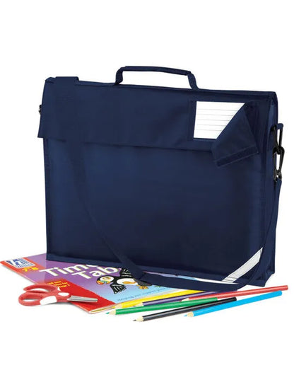 Quadra Junior Book Bag With Strap qd457 - - Customisable Bags