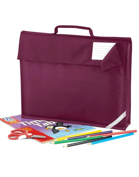 Quadra Junior Book Bag qd51 - - Customisable Bags