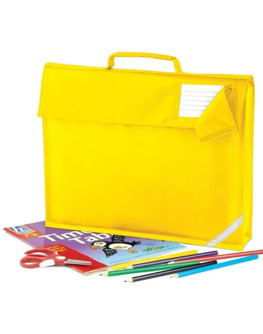 Quadra Junior Book Bag qd51 - - Customisable Bags