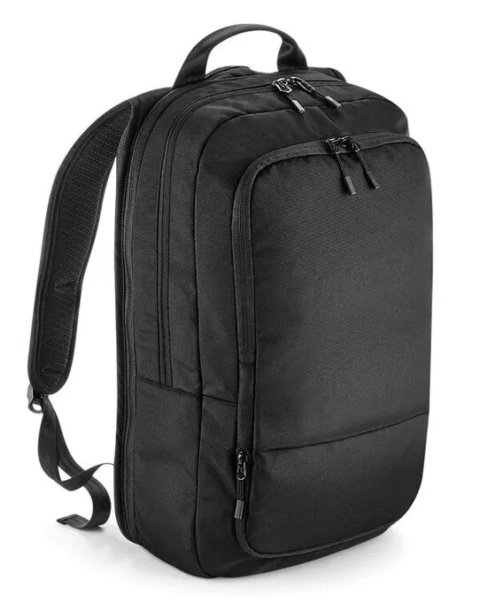 Quadra Pitch Black 24 Hour Backpack qd565 - - Customisable Bags