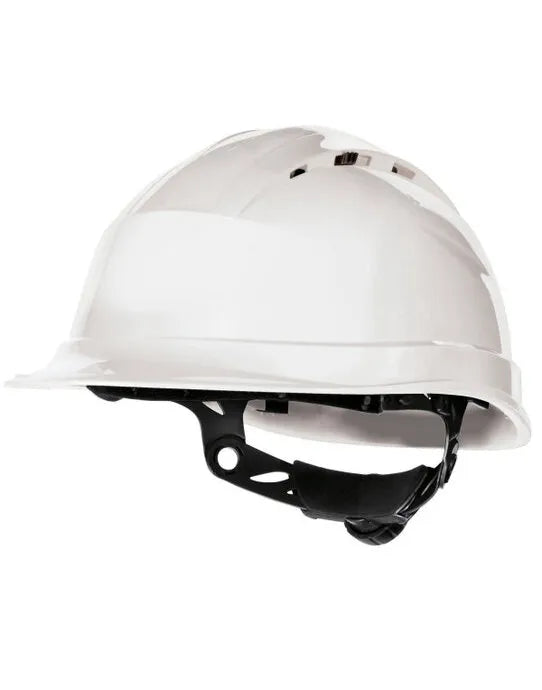 Delta Plus Quartz Rotor Safety Helmet quartz4 - White O S - Customisable Helmets