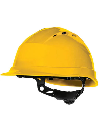 Delta Plus Quartz Rotor Safety Helmet quartz4 - Yellow O S - Customisable Helmets