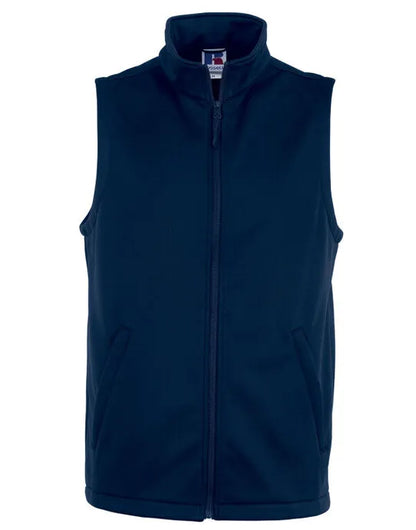 Russell Collection Russell Mens Smart Softshell Gilet r041m - - Customisable Bodywarmers