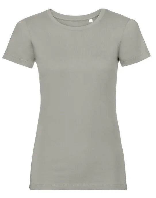 Russell Short Sleeve Collection Russell Short Sleeve Ladies Pure Organic T R108F - - Customisable T-Shirt