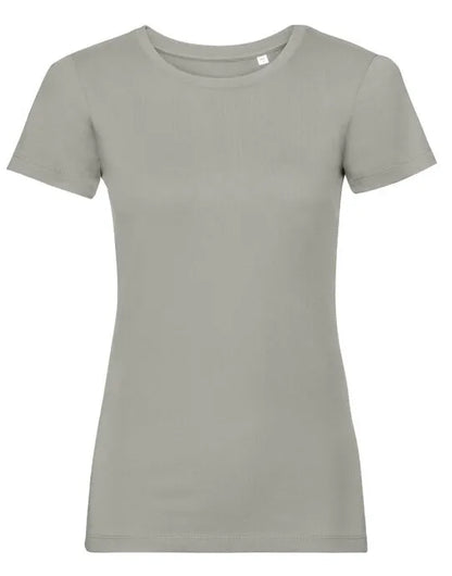 Russell Short Sleeve Collection Russell Short Sleeve Ladies Pure Organic T R108F - - Customisable T-Shirt