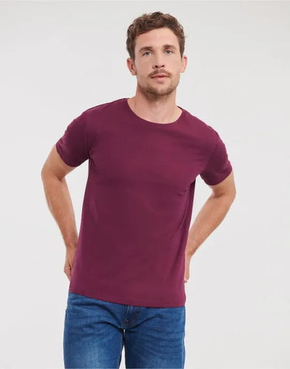 Russell Short Sleeve Collection Russell Short Sleeve Mens Pure Organic T R108M - - Customisable T-Shirt